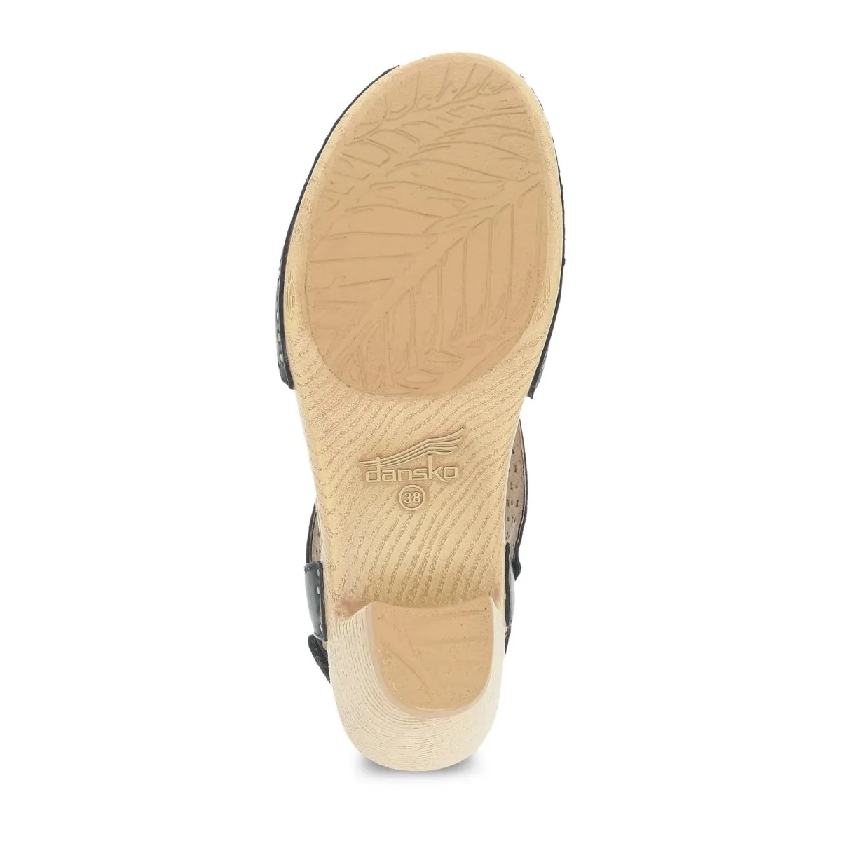 Dansko Femme Teagan Noir Cuir Nappa Brillant
