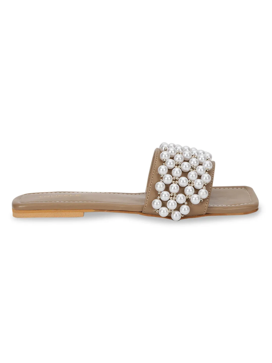Escarpins Slip-On en PU Beige Foncé (TC-KL004-DBEIG)