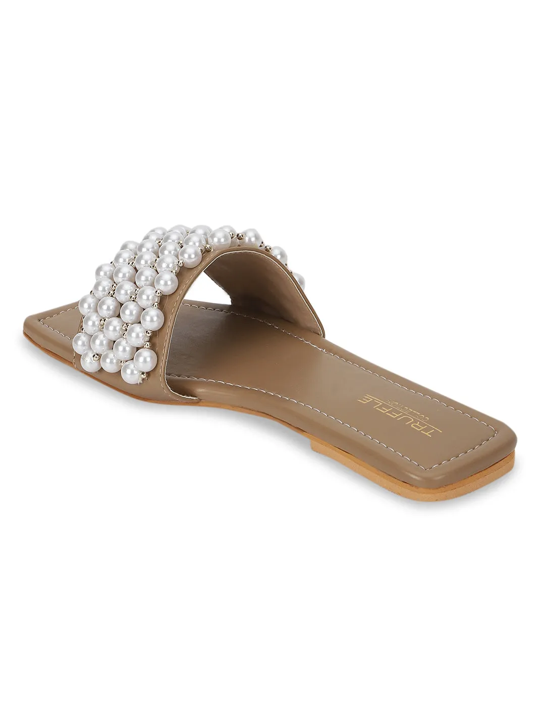 Escarpins Slip-On en PU Beige Foncé (TC-KL004-DBEIG)