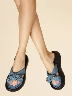 Ballerines élégantes Denim Blue Diamond (TC-RS3587-DNM)