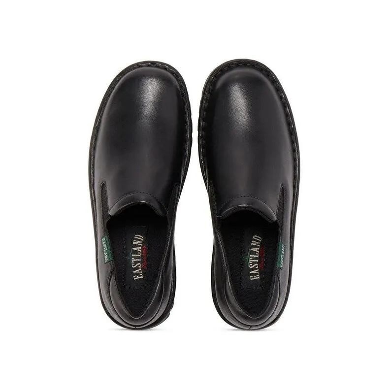 Eastland Chaussures Décontractées Femmes Newport Slip On Cuir Noir 3181