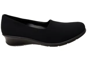 ECCO Felicia Chaussures Femmes Confortables en Textile Élastique à Enfiler