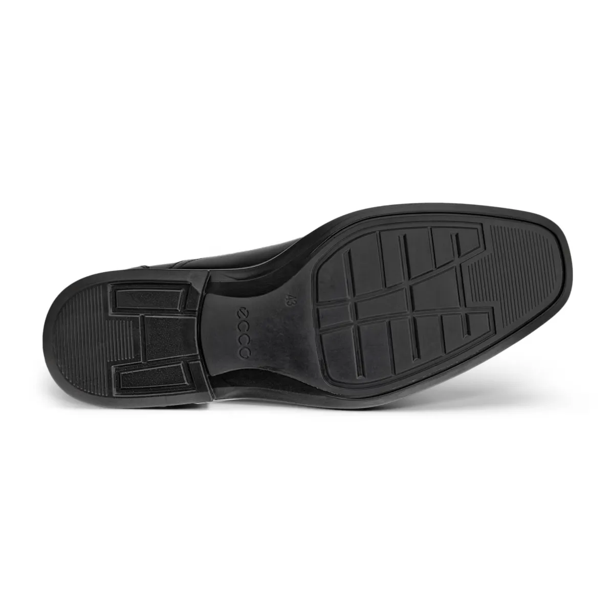 Ecco Hommes Metropole Milan en Cuir Noir