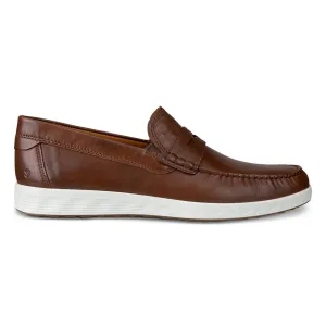 Ecco Moc Lite S pour Homme en Cuir Marron