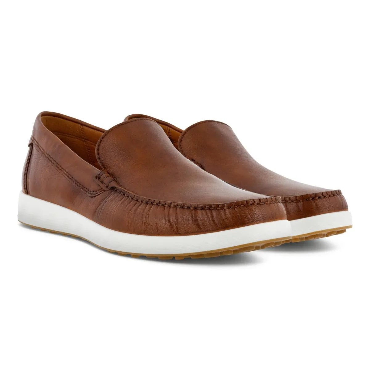 ECCO Moc Classique Cognac Léger pour Hommes