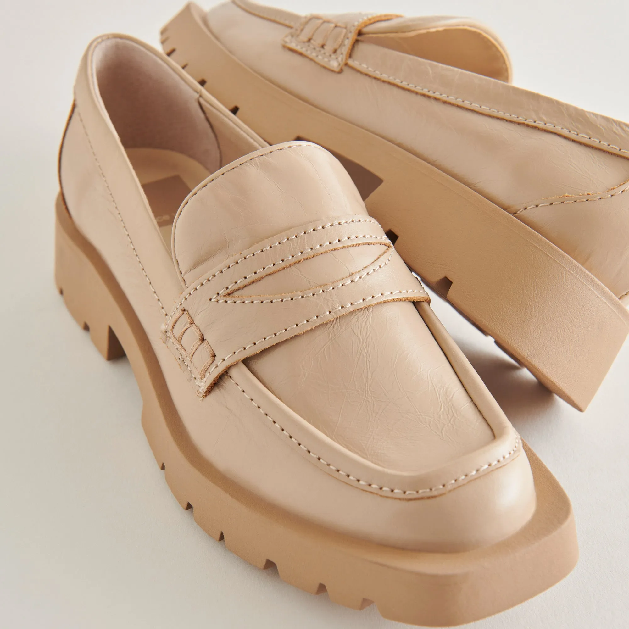 ELIAS FLATS SÉSAME CRINKLE BREVETÉ