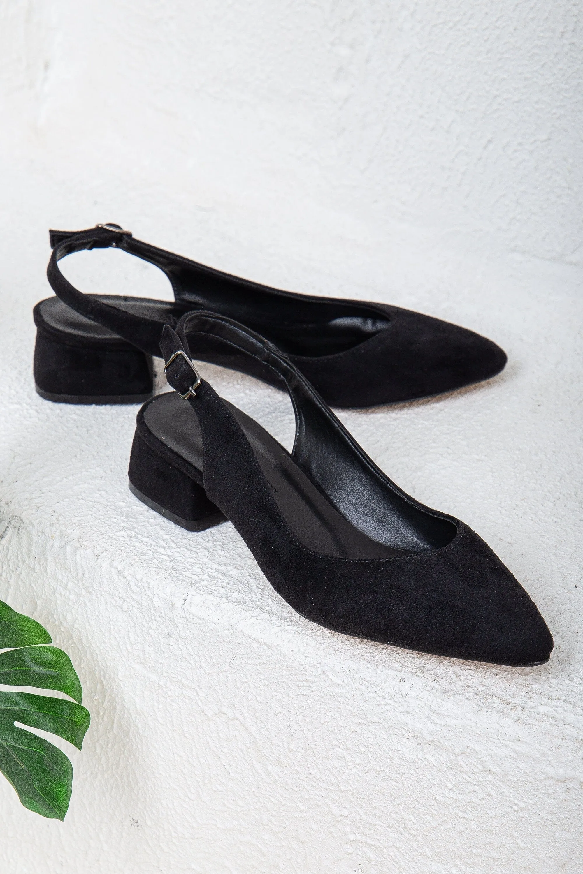 Chaussures à Talons Emma en Similicuir Végan pour Femme | Noir