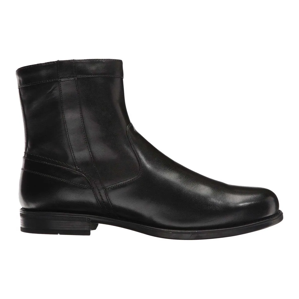 Botte à fermeture éclair à bout rond Florsheim pour homme - Noir