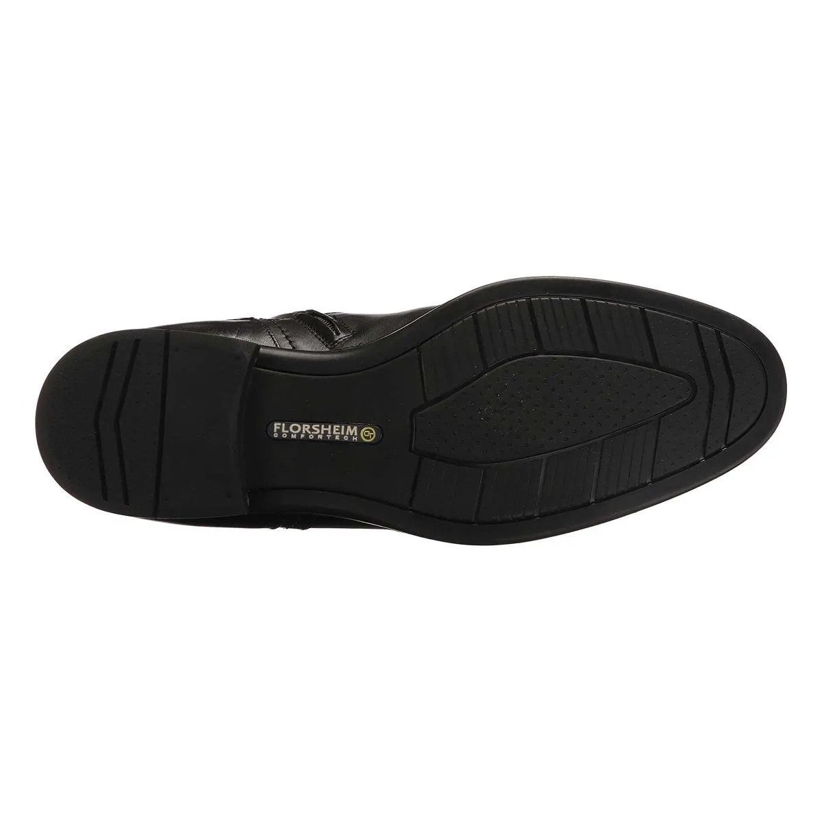 Botte à fermeture éclair à bout rond Florsheim pour homme - Noir