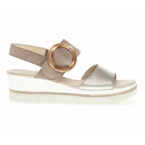 Gabor Femme 24.645-62 Suède Taupe Étain