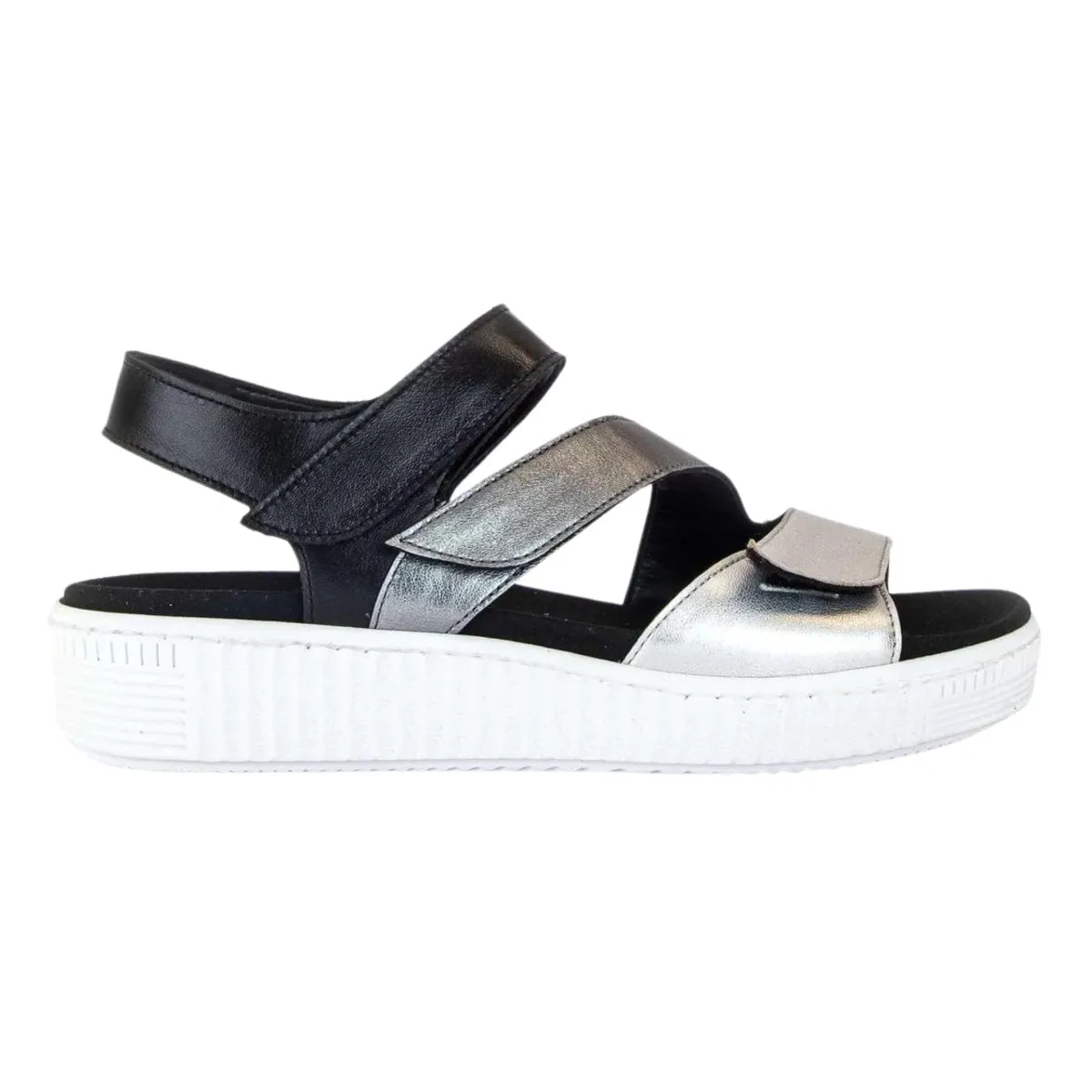 Gabor Femme 43.600.61 Noir Multicolore Métallisé