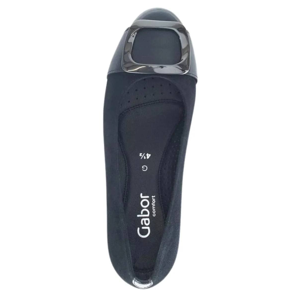 Gabor Femme 52.222.36 Élégant Nubuck Bleu Foncé