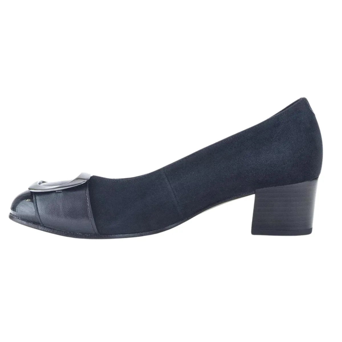 Gabor Femme 52.222.36 Élégant Nubuck Bleu Foncé