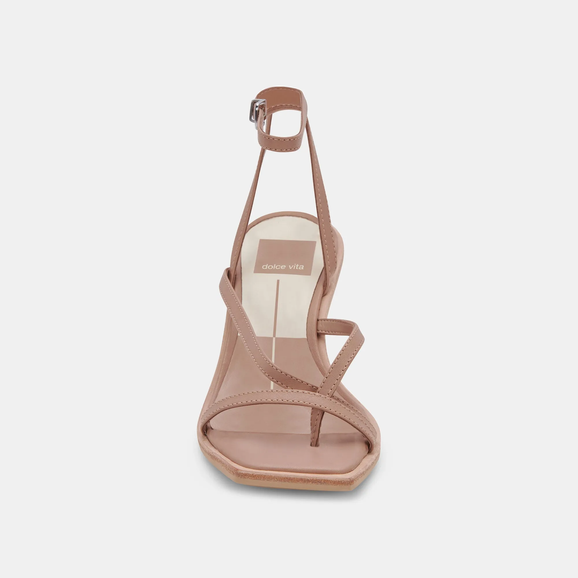 GEMINI WEDGES CAFE EN CUIR