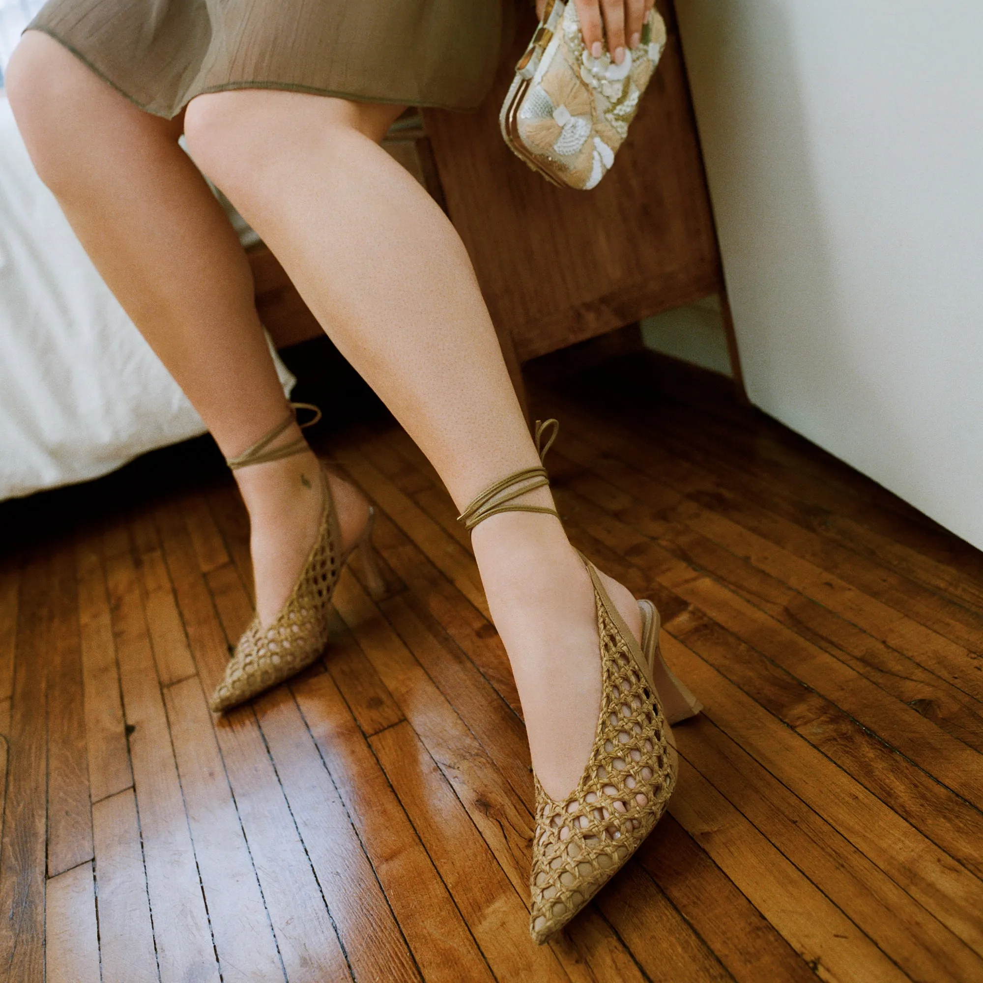 GESICA TALONS NATUREL TISSÉ