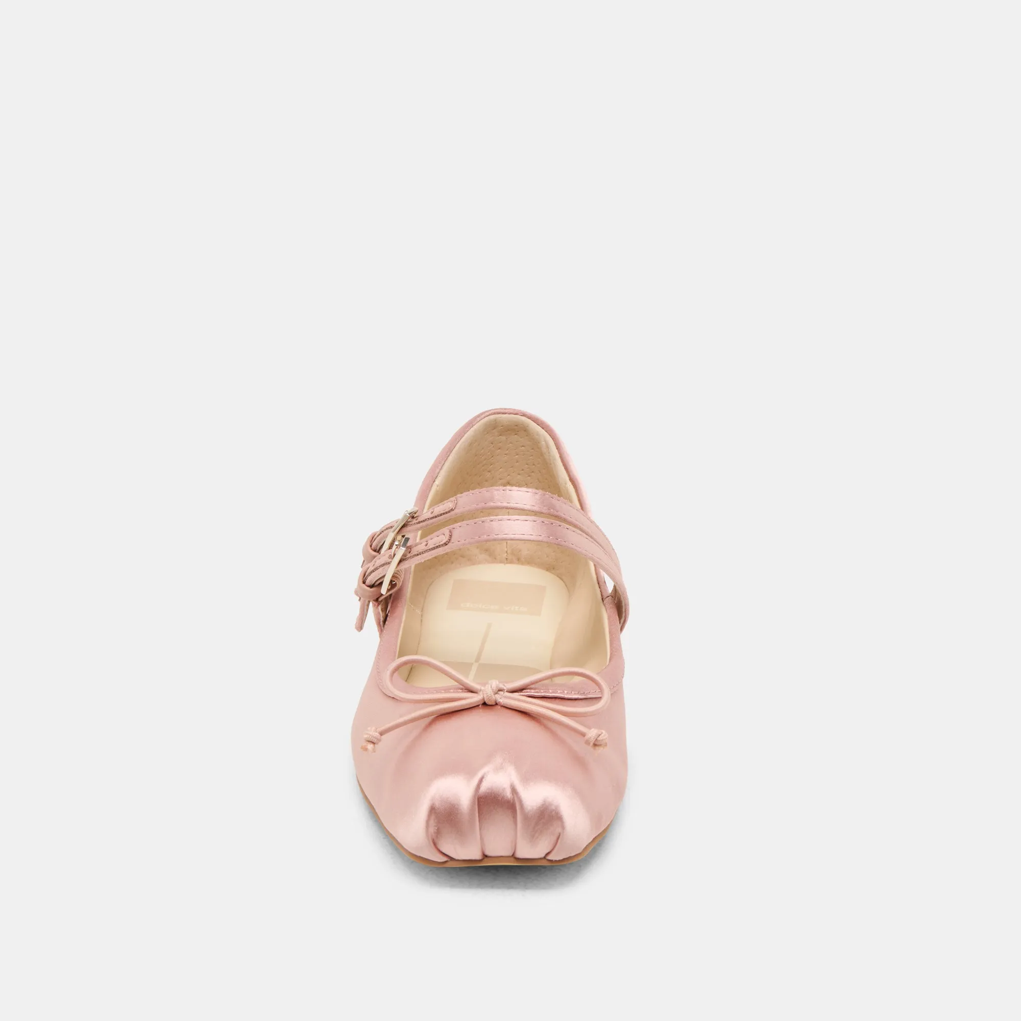 GIBSEN BALLERINES SATINÉES ROSE NAÇAR