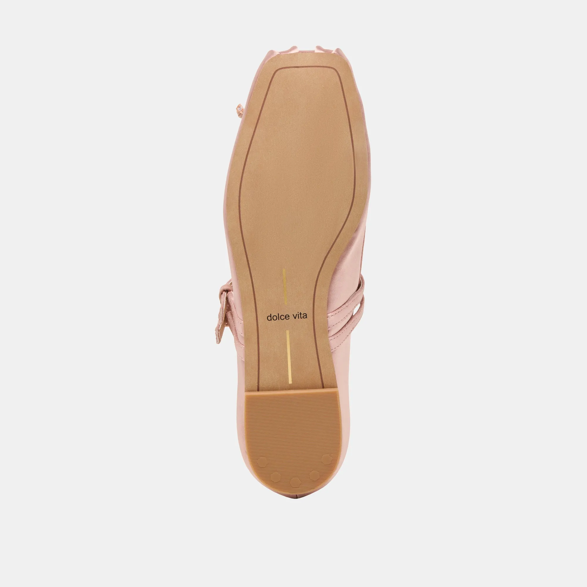 GIBSEN BALLERINES SATINÉES ROSE NAÇAR