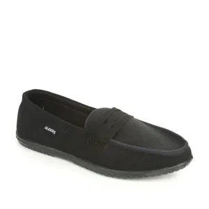 Chaussures à Enfiler Décontractées Noires Gliders Pour Homme EXCITOR Par Liberty