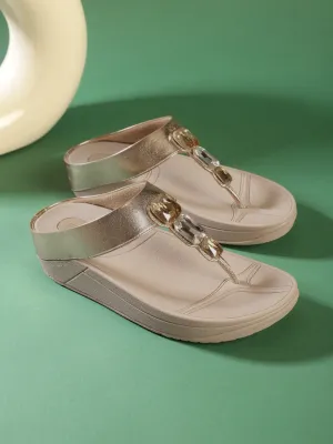 Ballerines Confort PU Or (TC-CD-804-GLD)