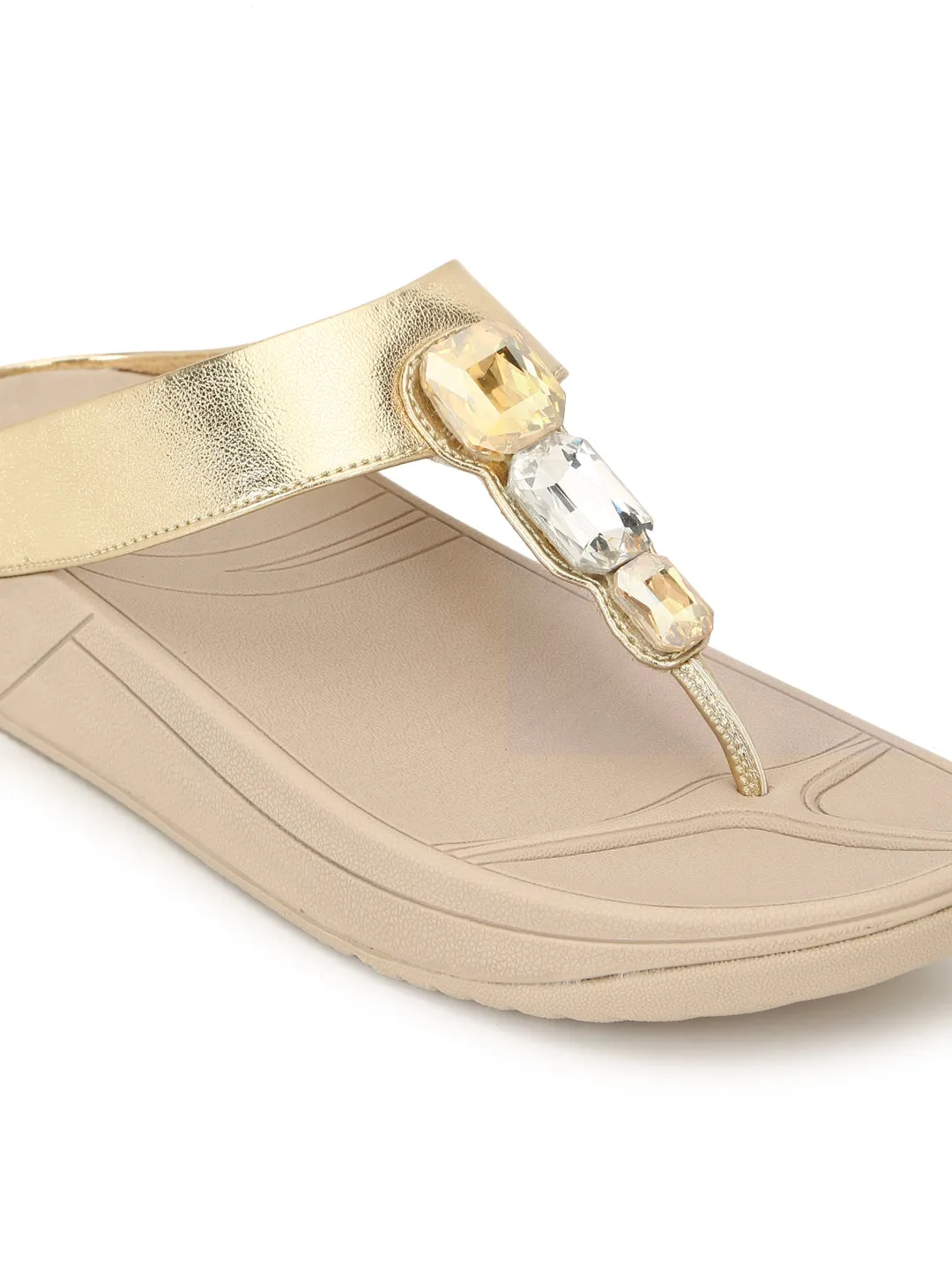 Ballerines Confort PU Or (TC-CD-804-GLD)