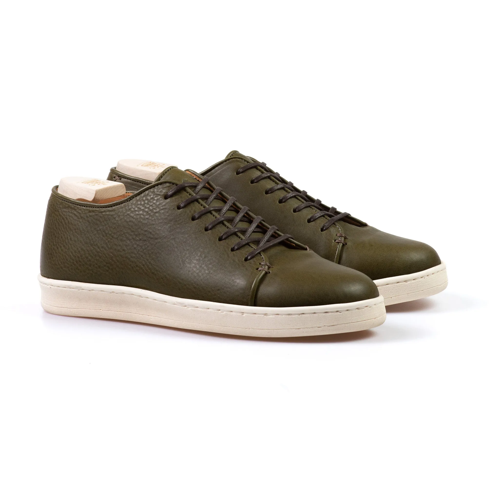 Harlestone Derby - Boîte Minerva Olive Badalassi