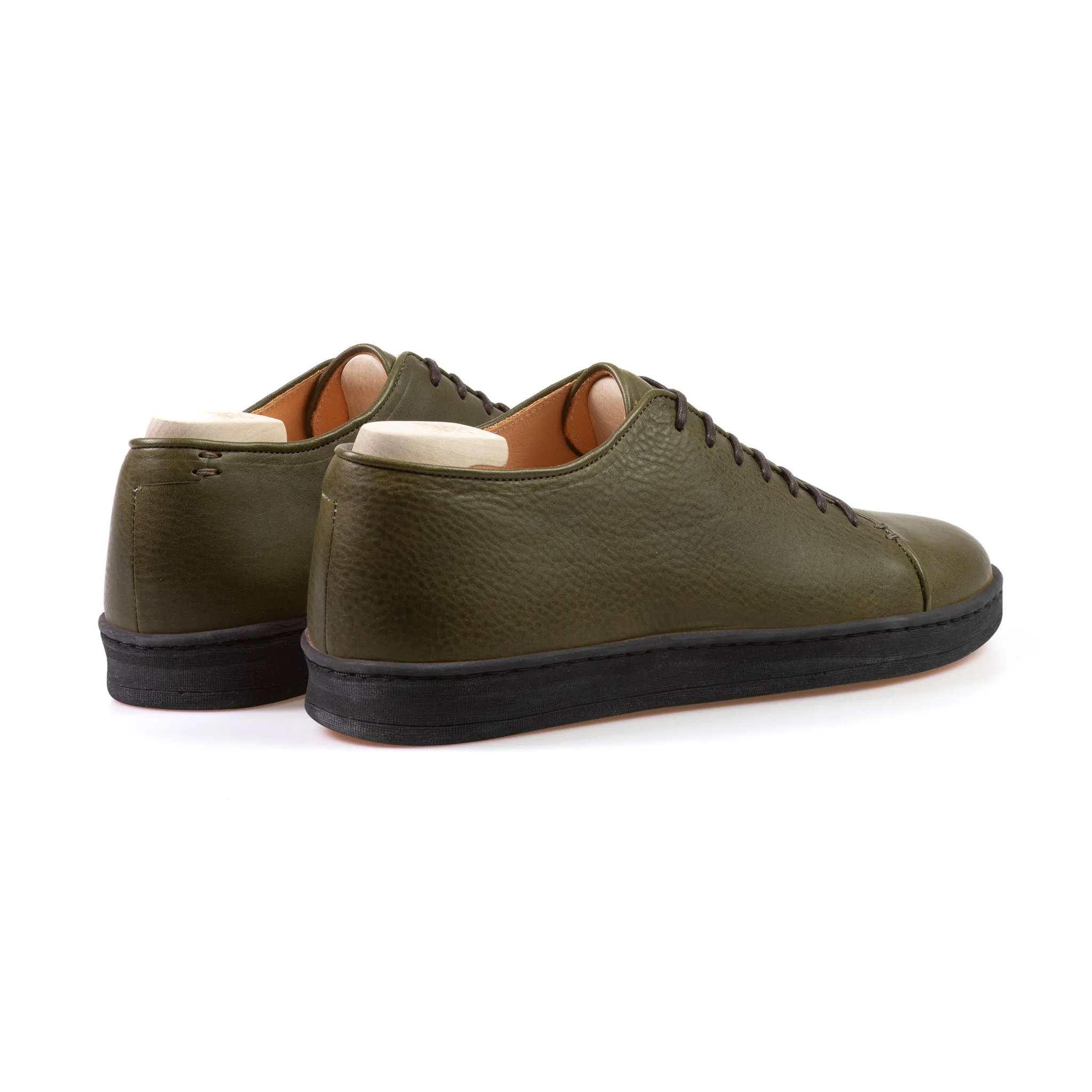 Harlestone Derby - Boîte Minerva Olive Badalassi
