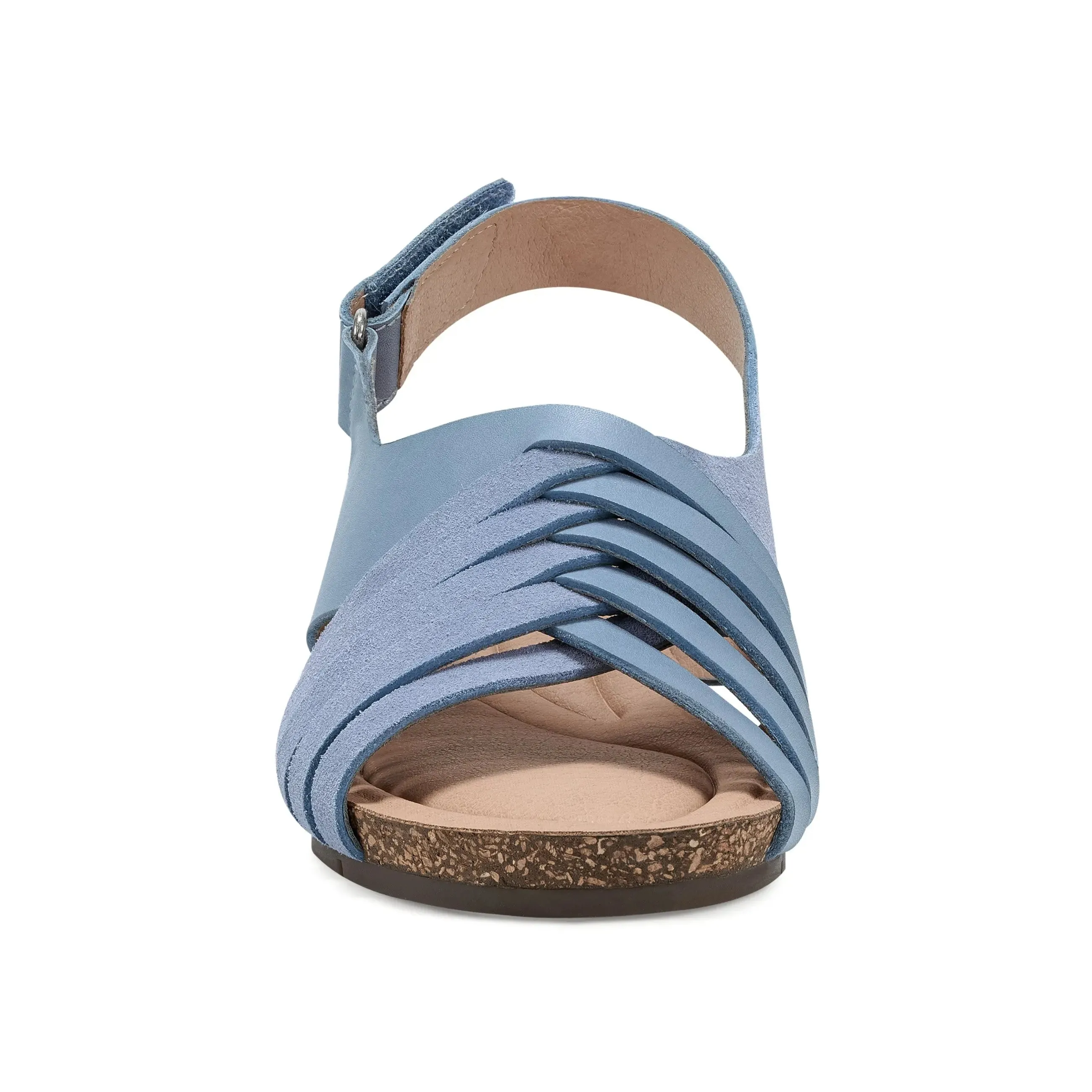 Sandales habillées Hartie à bout rond et talon empilé
