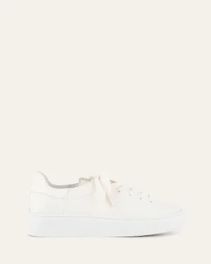 BASKETS HEAT EN CUIR BLANC OFF-WHITE