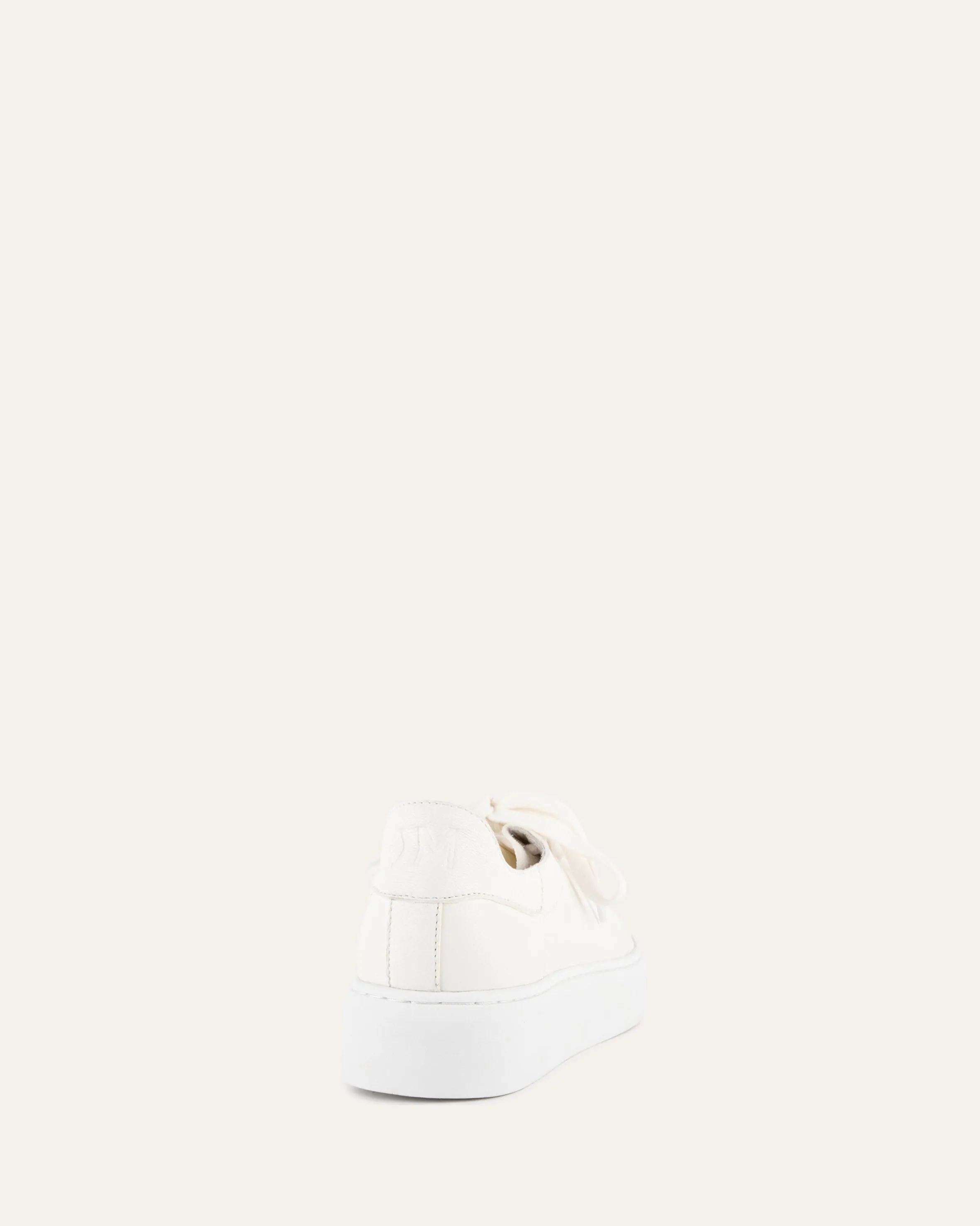 BASKETS HEAT EN CUIR BLANC OFF-WHITE