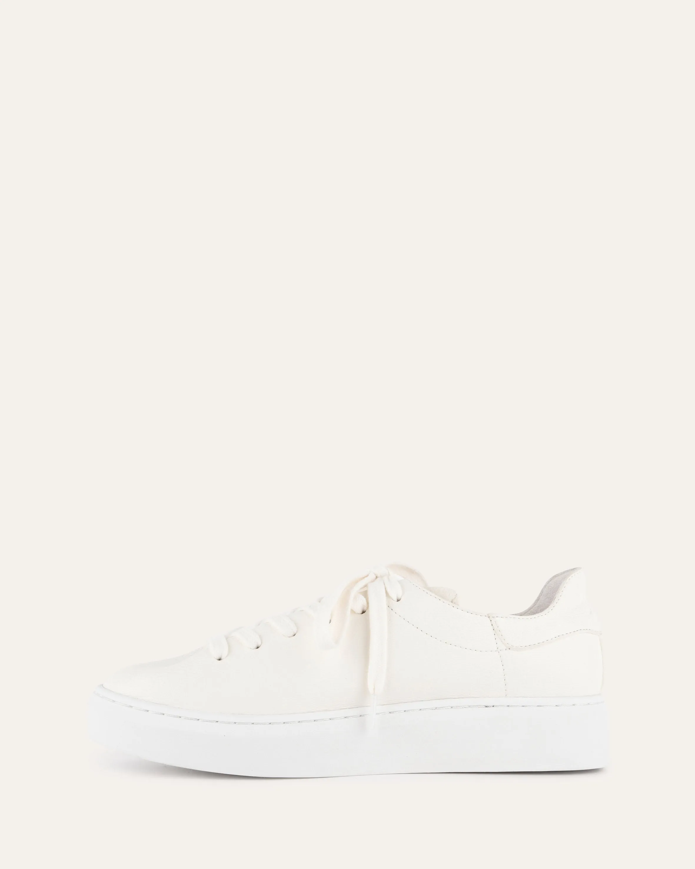 BASKETS HEAT EN CUIR BLANC OFF-WHITE