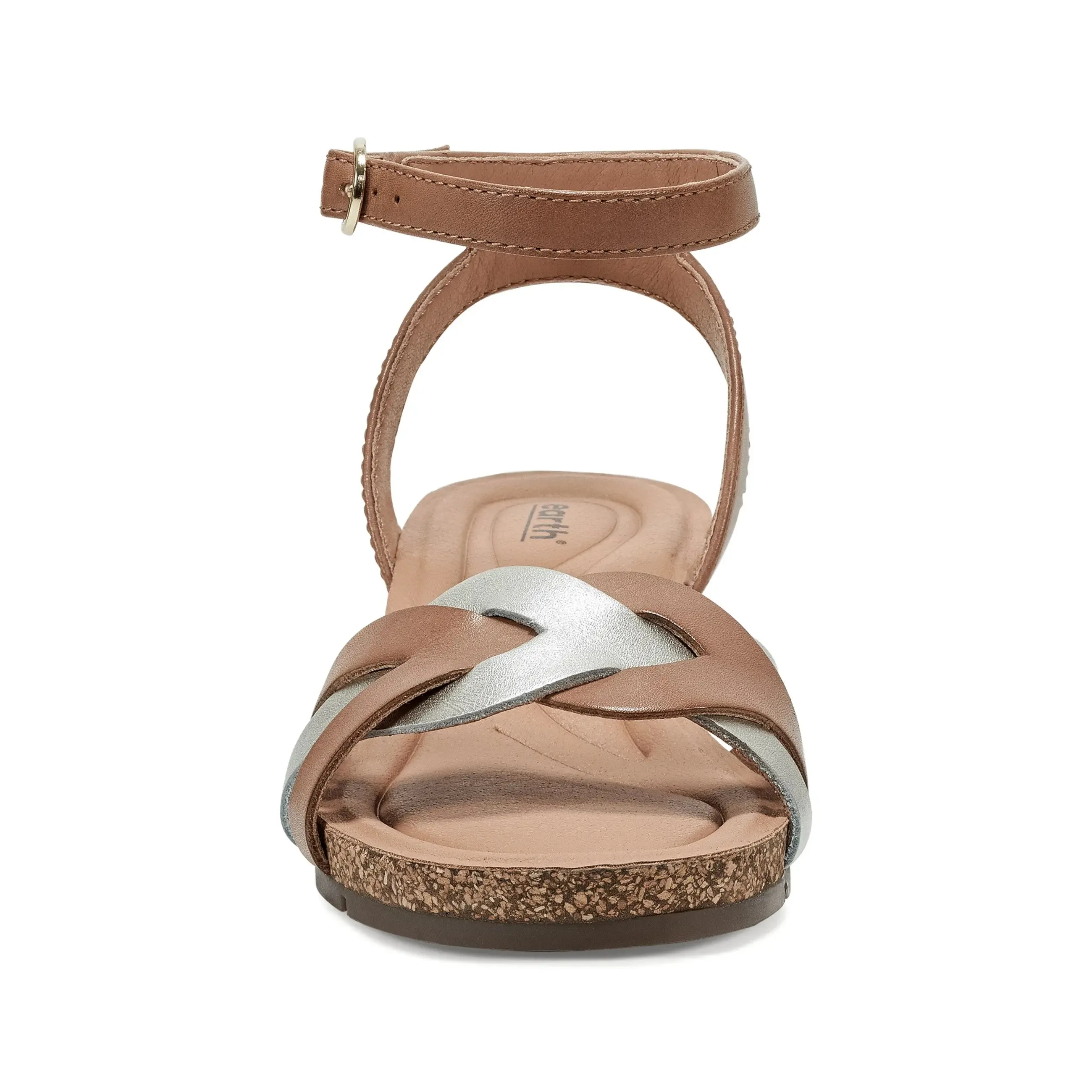 Sandales à talon empilé avec brides tressées Herly