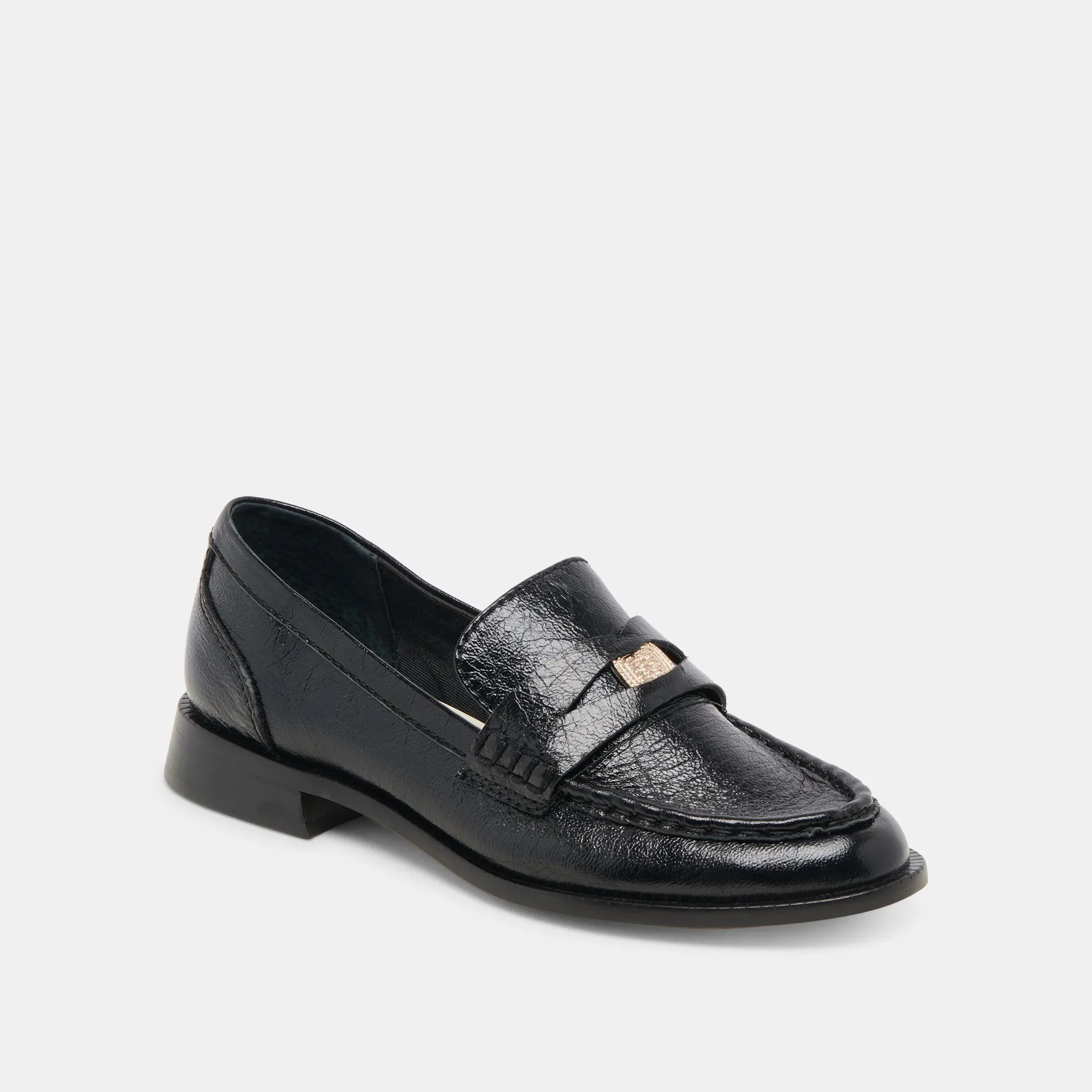 MOCCASSINS LARGES BOSSULÉS PIÈCE DE MINUIT