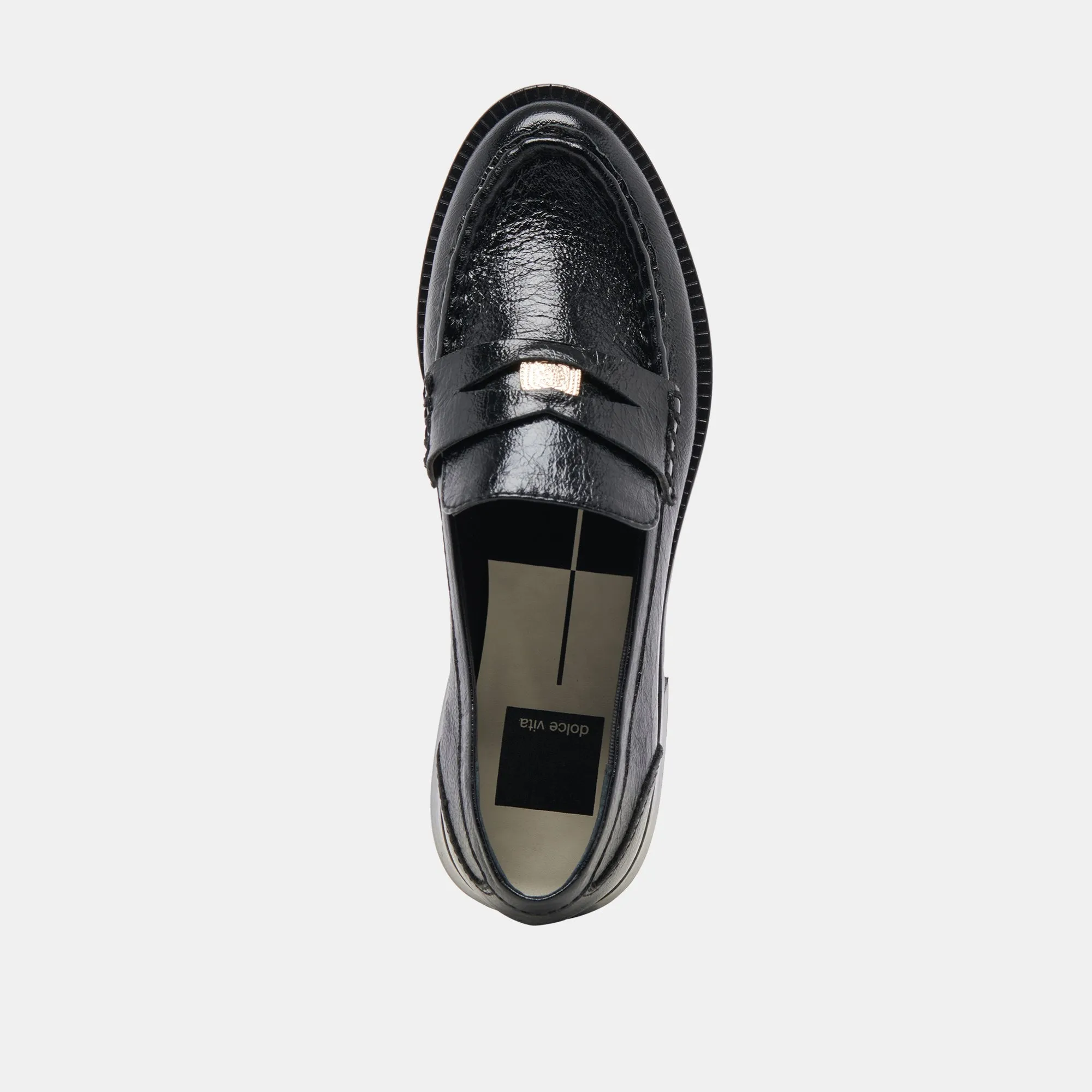 MOCCASSINS LARGES BOSSULÉS PIÈCE DE MINUIT