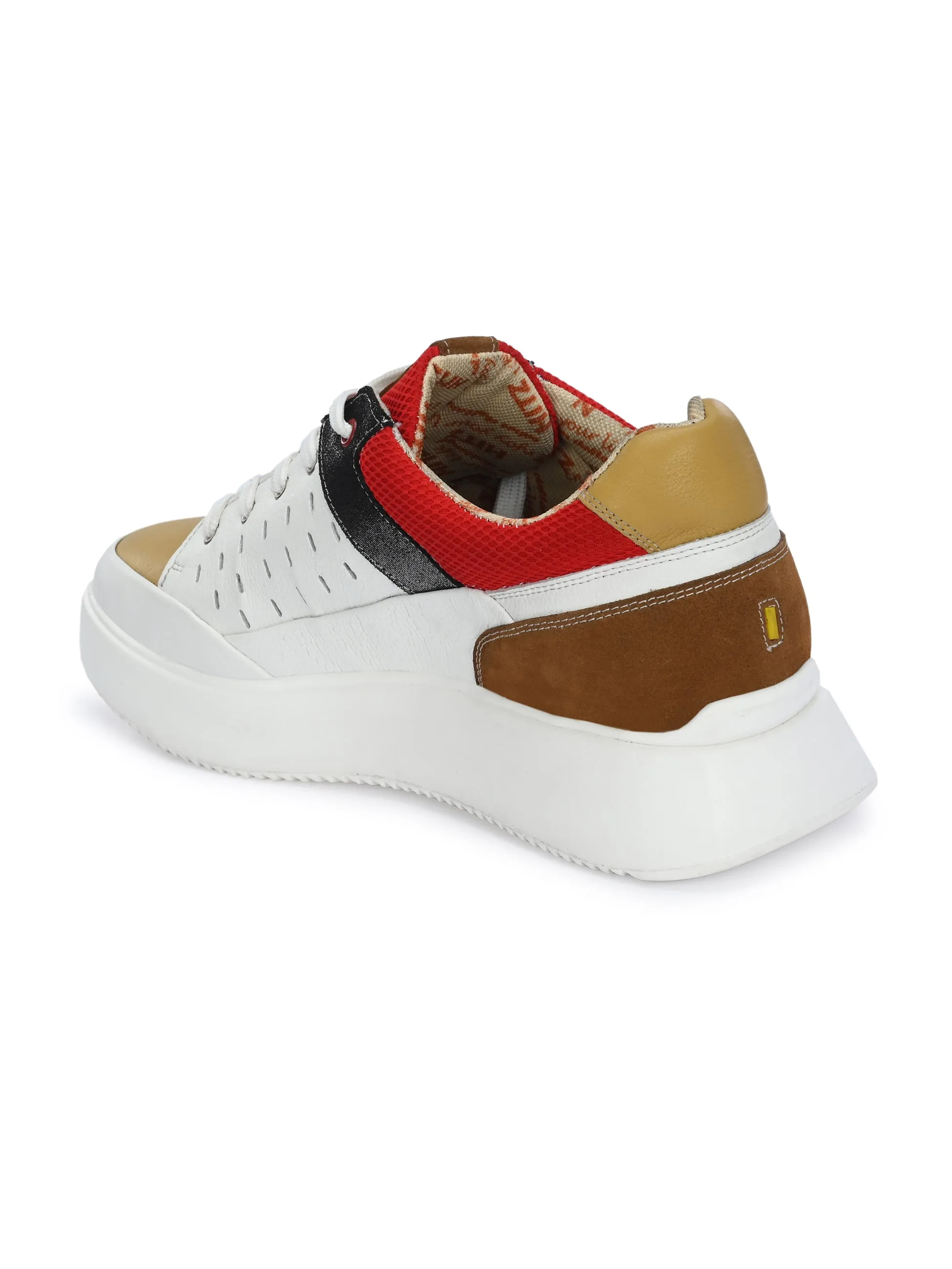 HITZ301 - Chaussures de course décontractées blanches pour hommes