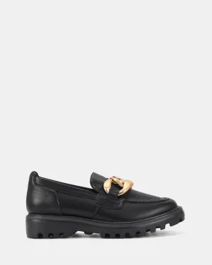 Hush Puppies Chaussures Brooklyn Noir/Or
