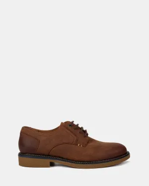 Hush Puppies Chaussures Manchester Marron Frotter