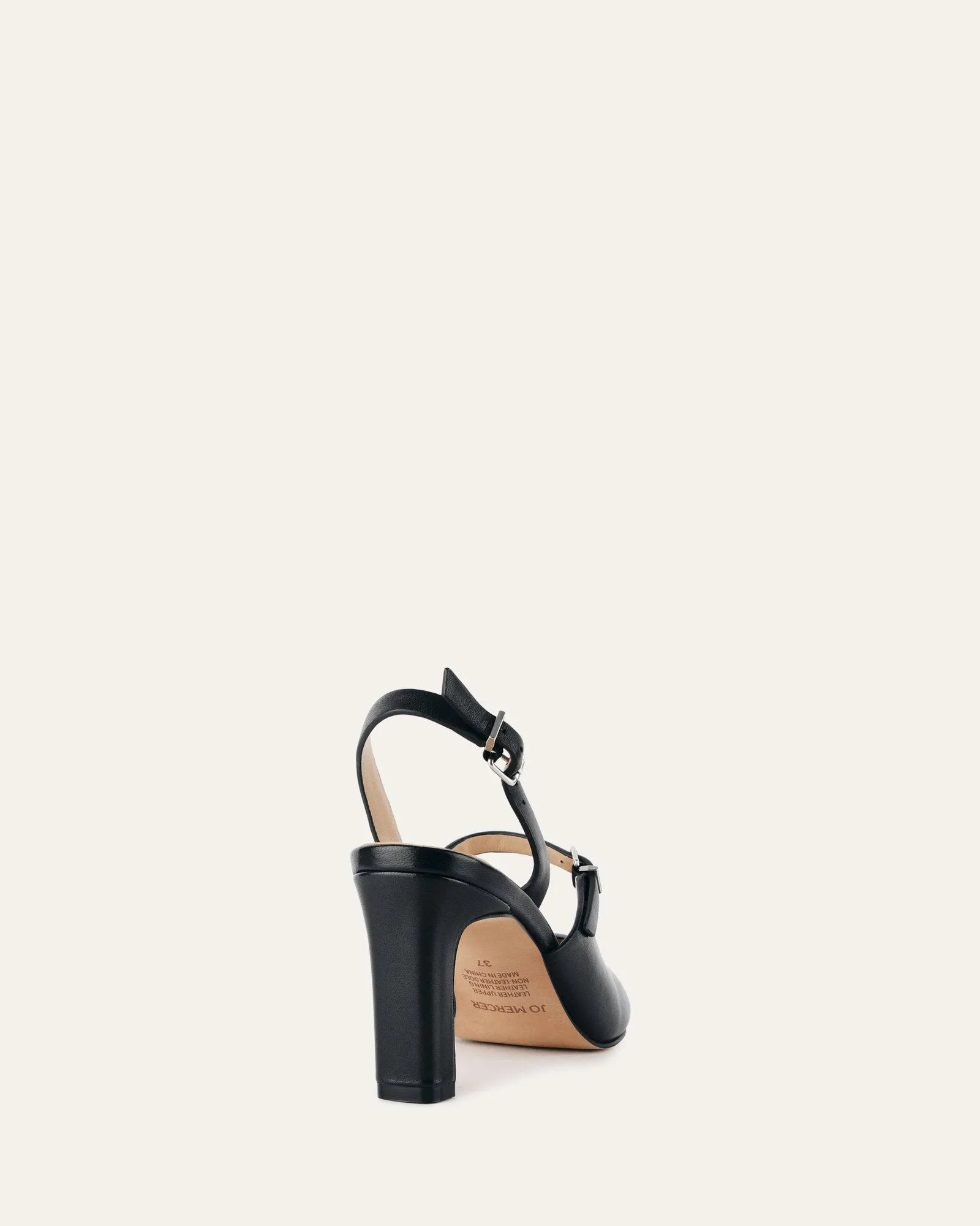 INGRID TALON MOYEN EN CUIR NOIR