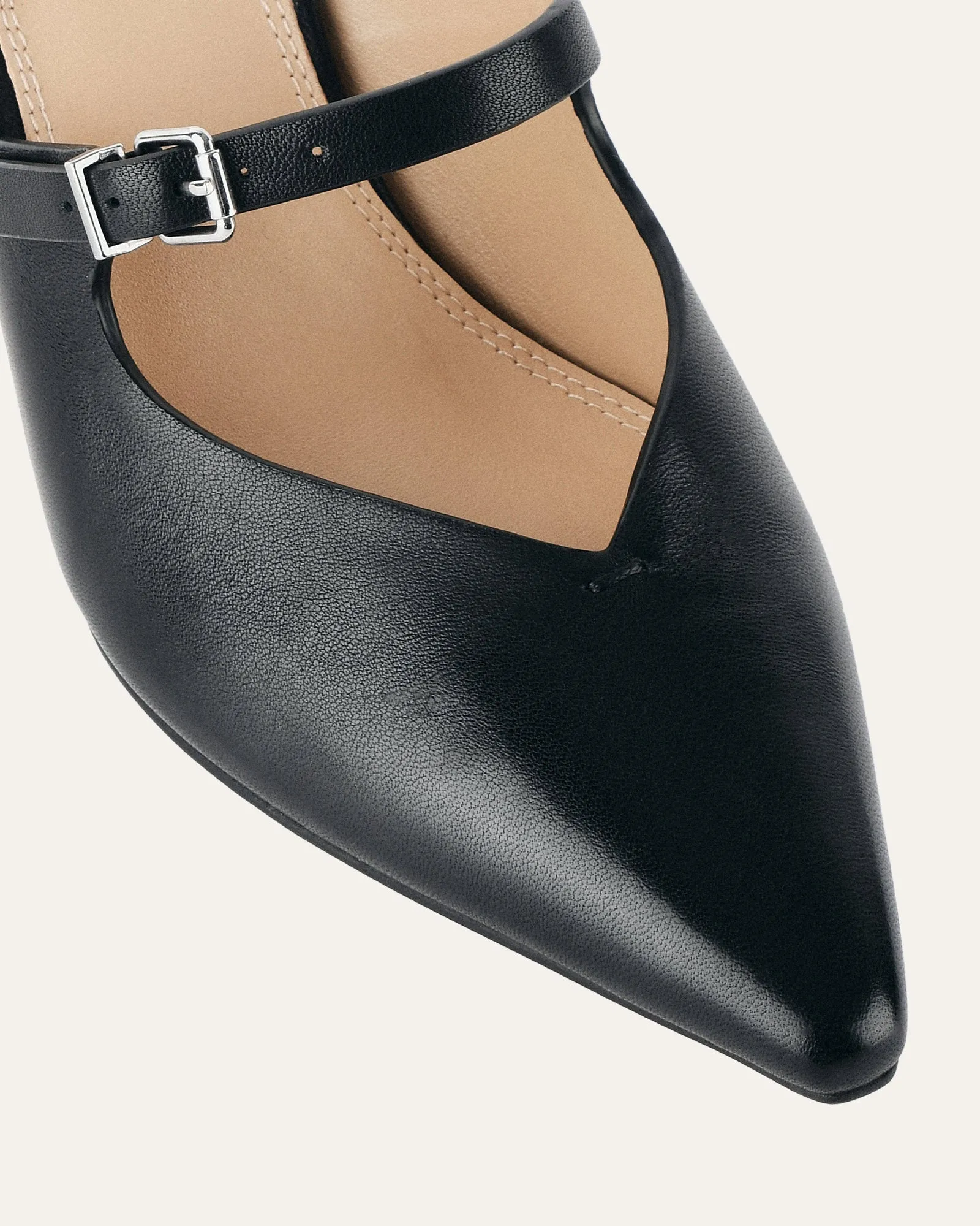 INGRID TALON MOYEN EN CUIR NOIR