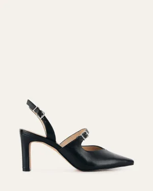 INGRID TALON MOYEN EN CUIR NOIR