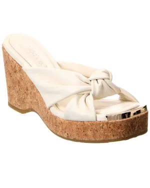 Jimmy Choo Avenue 110 Sandales à Plateforme en Cuir_Jimmy-Choo