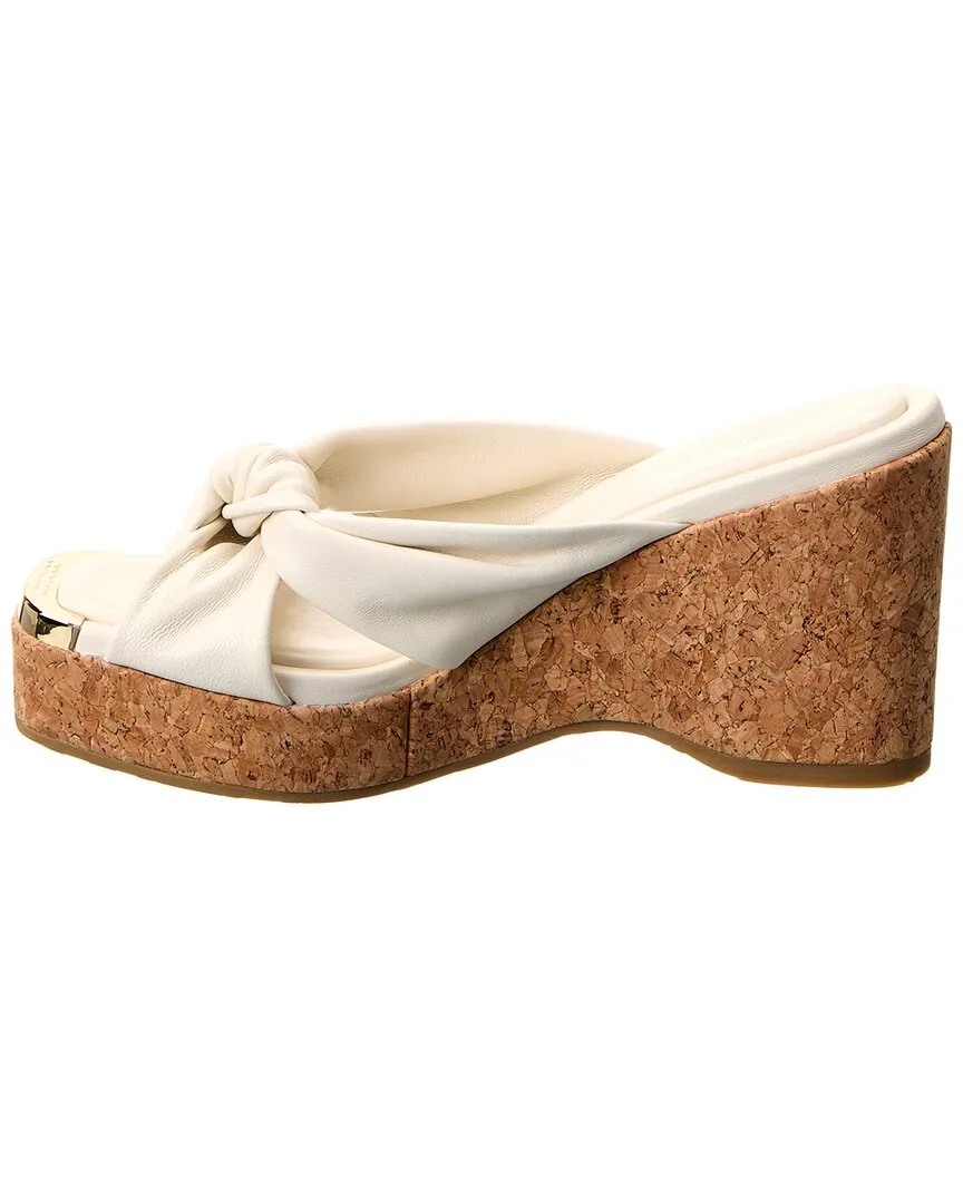 Jimmy Choo Avenue 110 Sandales à Plateforme en Cuir_Jimmy-Choo