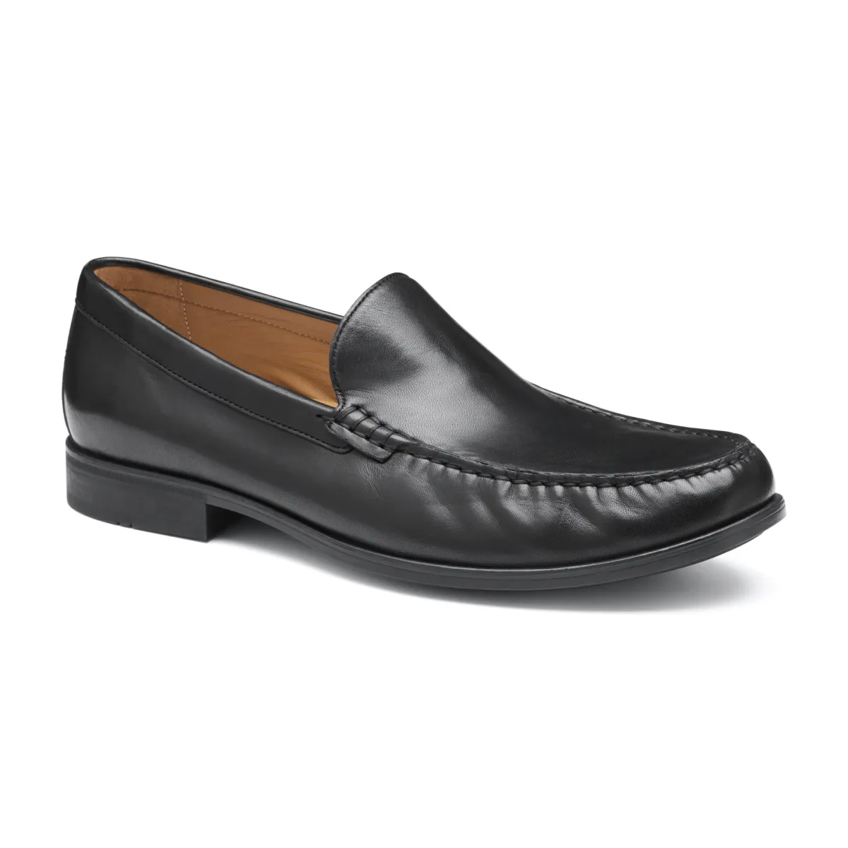 Johnston & Murphy Homme Harrison Venise Gant en Cuir Noir