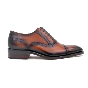 Jonathan Escarpins à Lacets - Caramel