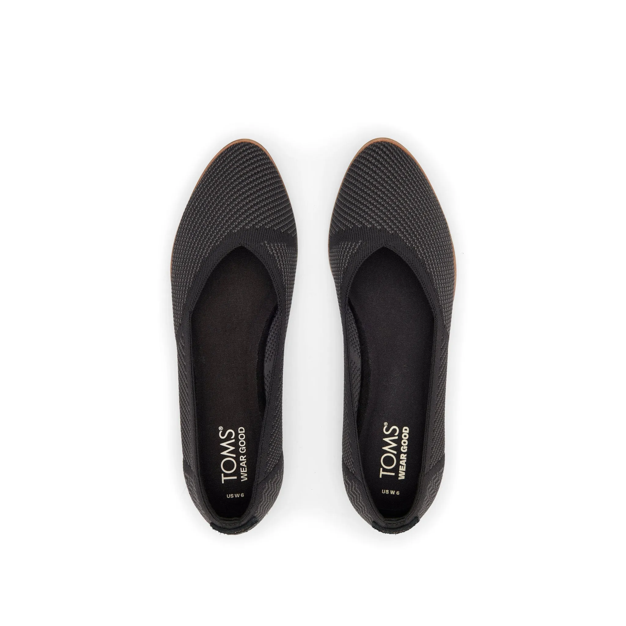 Jutti Noir Uni Tricot Plat