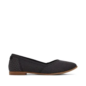 Jutti Noir Uni Tricot Plat