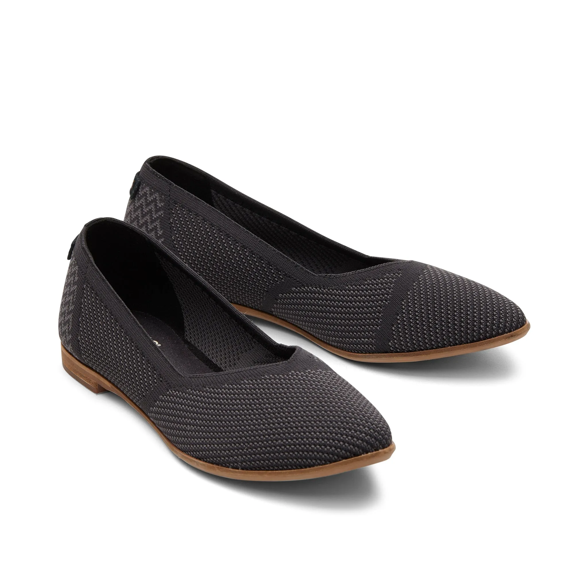 Jutti Noir Uni Tricot Plat