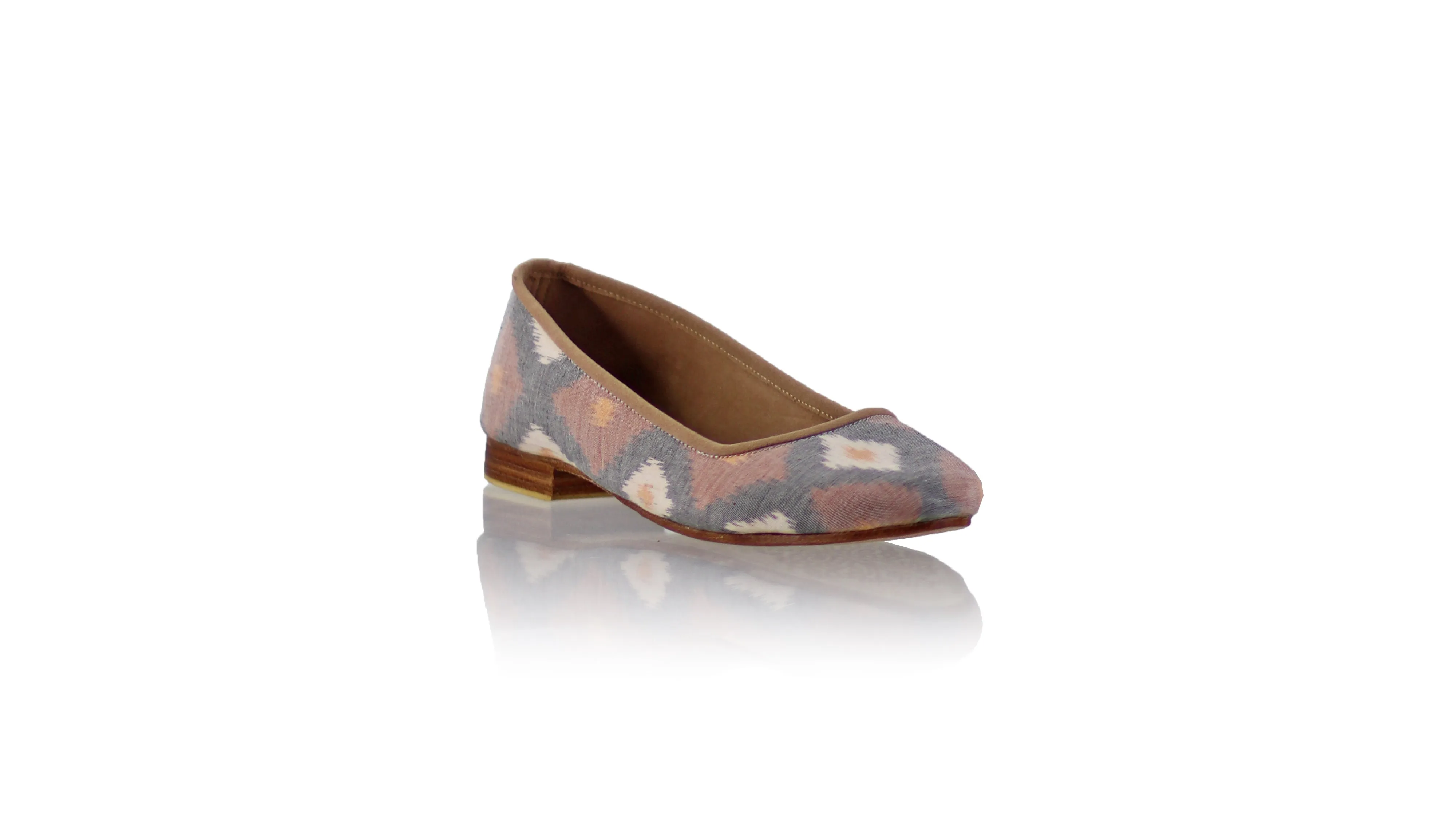 Kate 20mm Ballet - Gris Saumon Diamant Endek