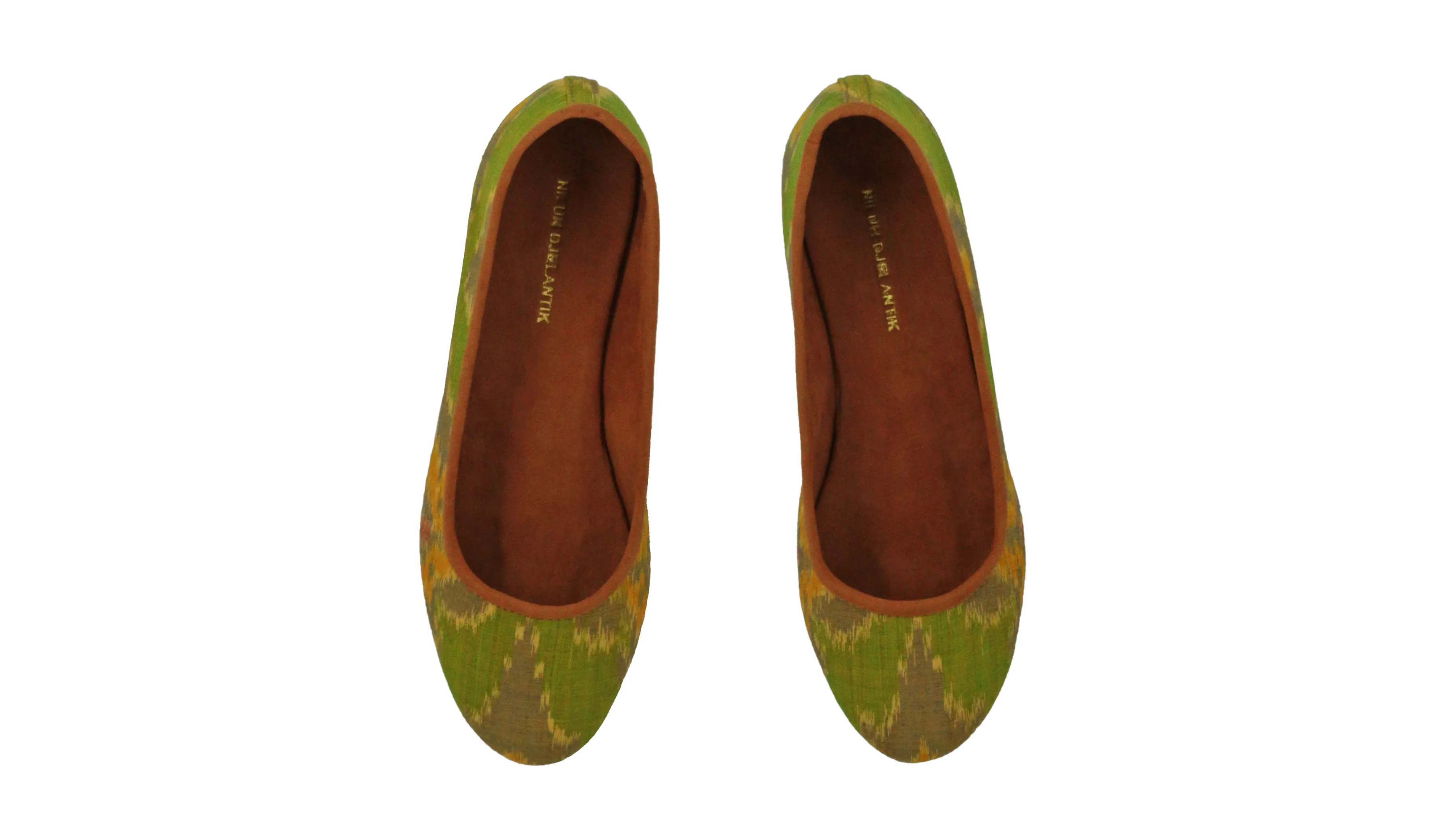 Kate 20mm Ballet - Fleur Vert Citron Endek MA