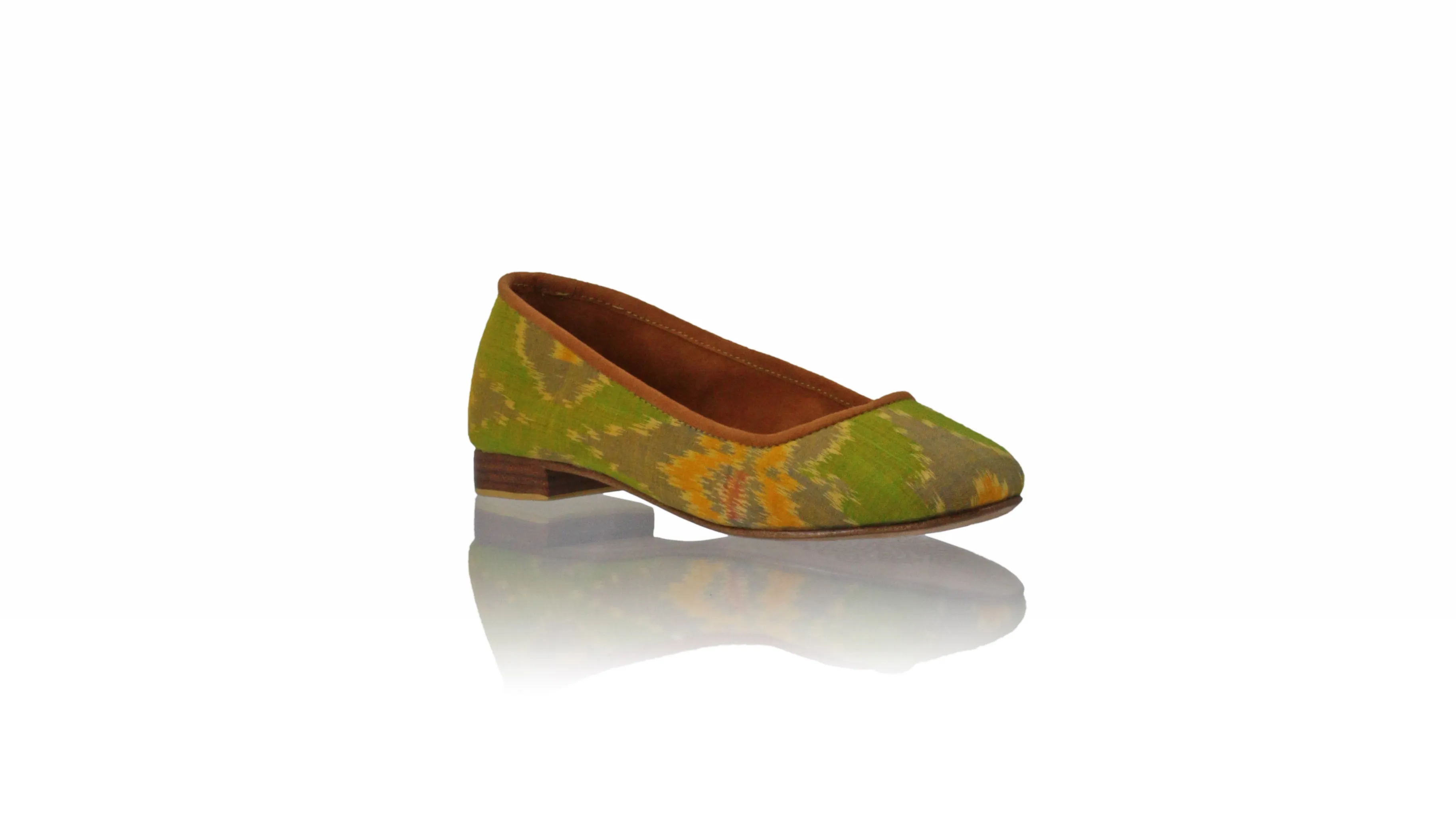 Kate 20mm Ballet - Fleur Vert Citron Endek MA