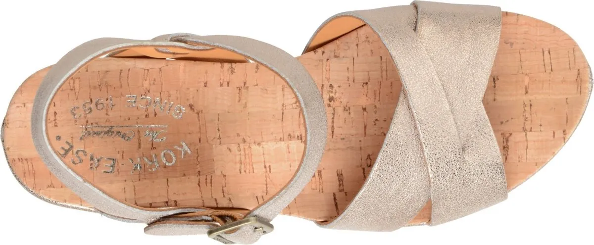 Kork Ease Femme Ava 2.0 Or Doux Doré